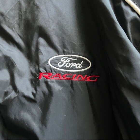 Vintage Landmark Ford Racing Y2K full zip up jacket Sz XL - Picture 6 of 13